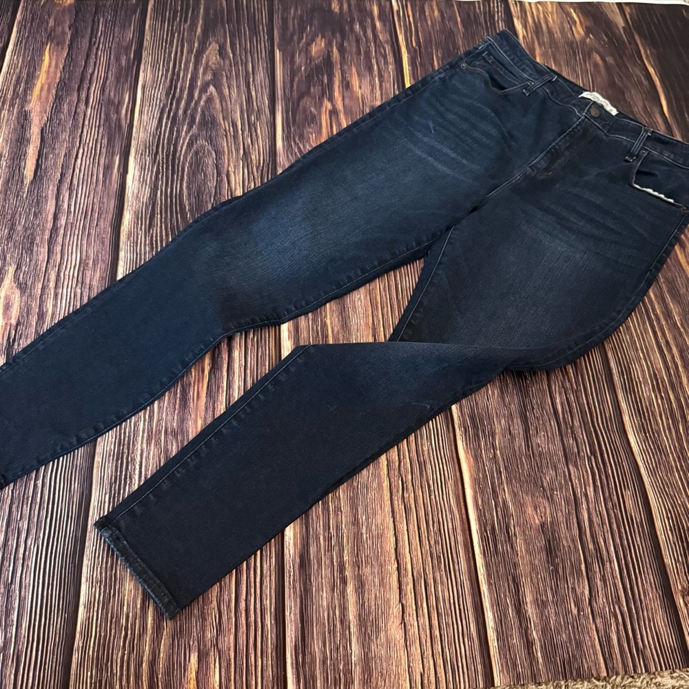 Dark Blue Women's Abercrombie Jeans
